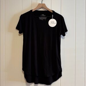 Little Sleepies Black Nursing Top NWT